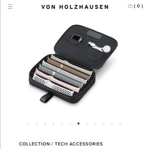 NWOT Leatherology “the watchband portfolio” Apple Watch travel case